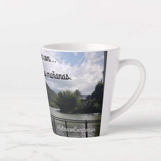 Caneca De Café Latte empoderamiento (Direita)