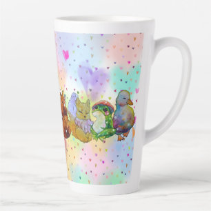 Caneca De Café Latte Encantos Mágicos