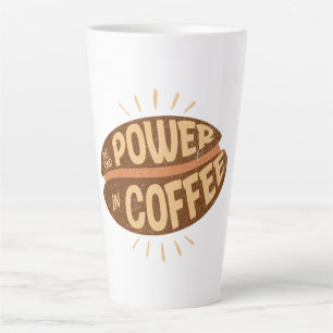 Caneca De Café Latte Encontramos PODER no Café