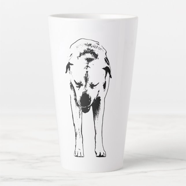 Caneca De Café Latte Energia atual (Frente)