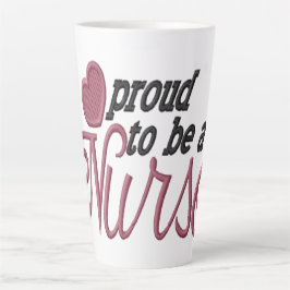 Caneca De Café Latte Enfermeira