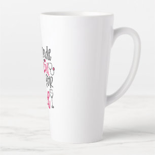 Caneca De Café Latte Enfermeiro Dotado Comercializará Aconselhamento M