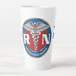 Caneca De Café Latte Enfermeiro RN
