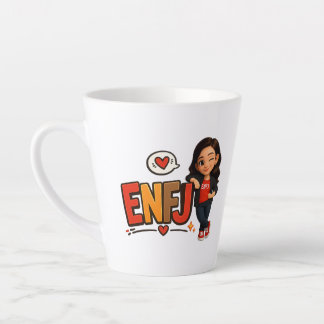 CANECA DE CAFÉ LATTE ENFJ