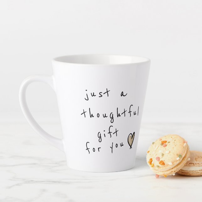 Caneca De Café Latte Engraçado, é um presente pensado para você (In Situ)