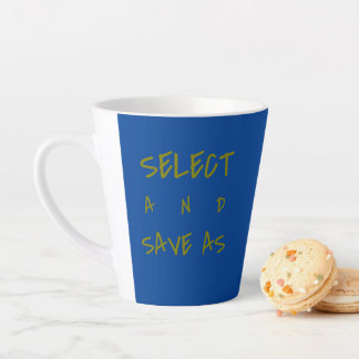 Caneca De Café Latte Engraçado nas mídias sociais, na vida social, nas