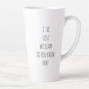 Caneca De Café Latte Engraçado personalizado livro de histórias em quad