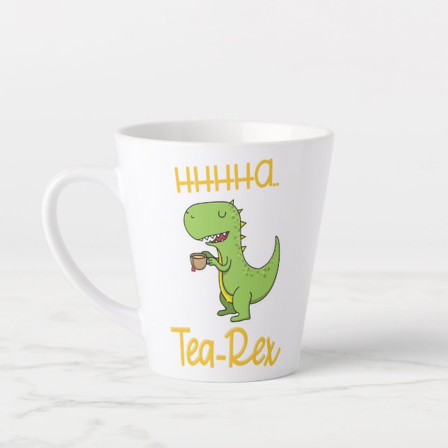 Caneca Personalizada Café - Dinossauro Offline Dino Run Google T-rex