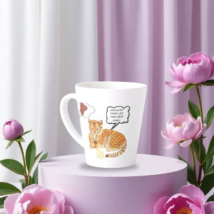 Caneca De Café Latte Engraçado Tiger & Bunny Dilemma - BD