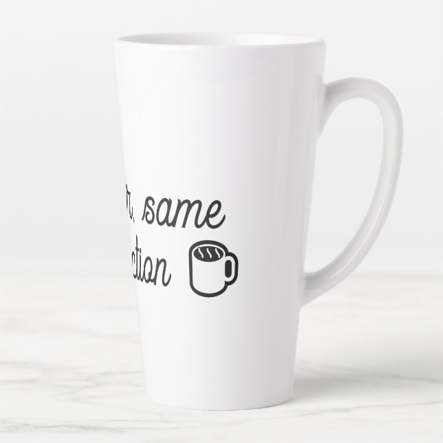 Caneca De Café Latte Engraçado Voltar à escola Professora Café Mug - An (Direita)