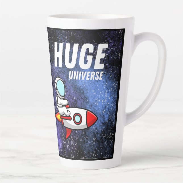 Caneca De Café Latte enorme universo (Direita)