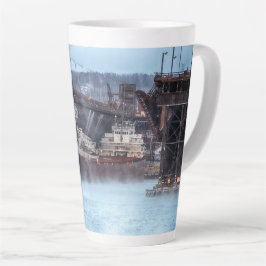 Caneca De Café Latte Envie O Philip R Clarke Dois Portos Minnesota