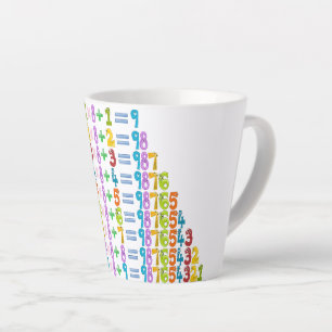 Caneca De Café Latte Equações Mais Engraçadas De Matemática