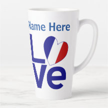 Equipamento de Amor Azul Francês Personalizado
