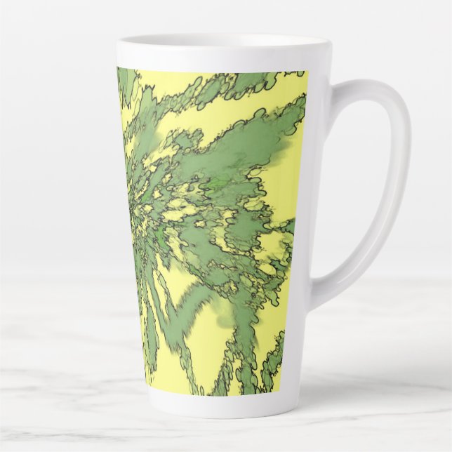 Caneca De Café Latte Erupção Gama (Direita)