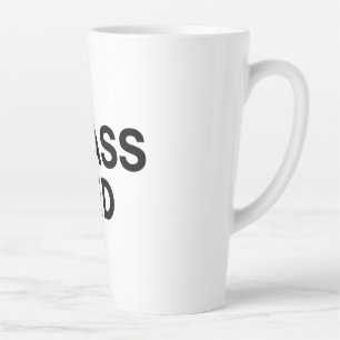 Caneca De Café Latte erva alimentada