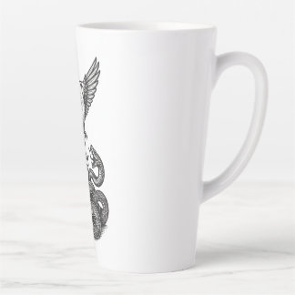 Caneca De Café Latte Escape & Freedom: Dove Rising