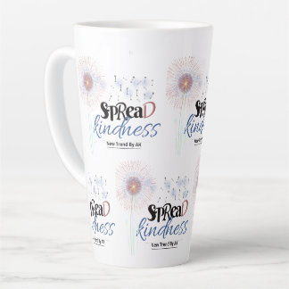 Caneca De Café Latte Espalhar a gentileza da lata