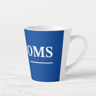 Caneca De Café Latte Espantoso Blossoms belo texto fofo design