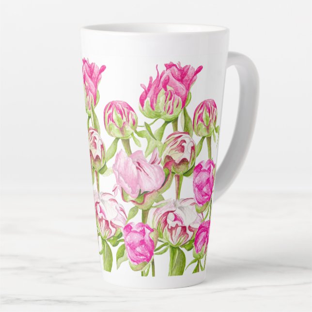 Caneca De Café Latte Esperança em uma lata grande (Ângulo direito)