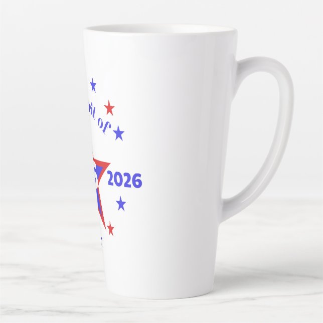 CANECA DE CAFÉ LATTE ESPÍRITO DE 26 - SEMIQUINCENTENNIAL (Direita)