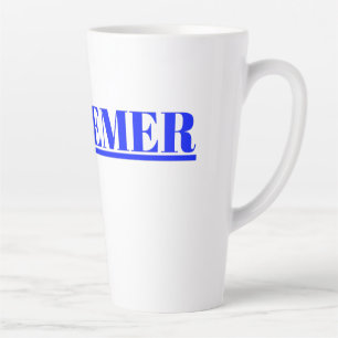 Caneca De Café Latte espiritual social 0design bonitinho otimista