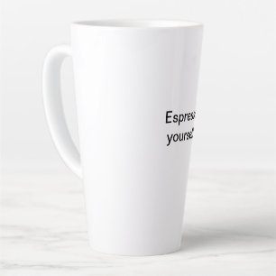 Caneca De Café Latte Espresse-se!
