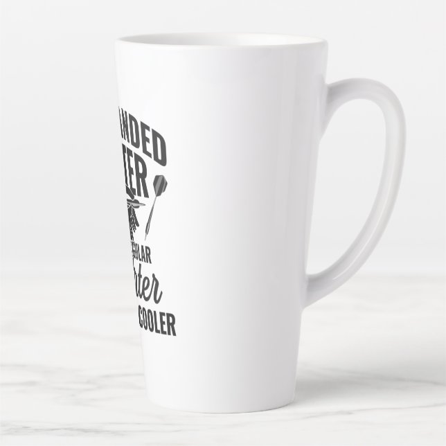 Caneca De Café Latte Esquerda Mais Escuro (Direita)