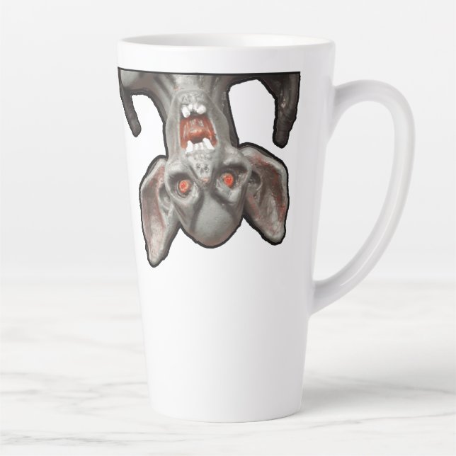 Caneca De Café Latte Estarei esperando. . . (Direita)