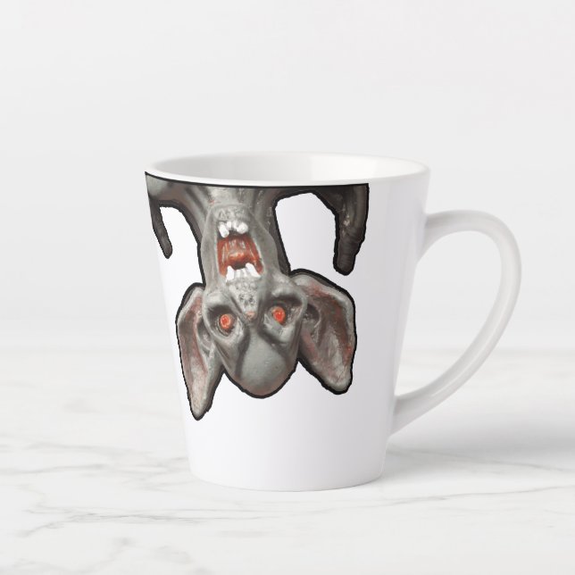 Caneca De Café Latte Estarei esperando. . . (Direita)