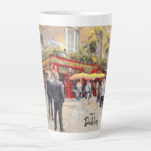 Caneca De Café Latte Este é Dublin-Irlanda