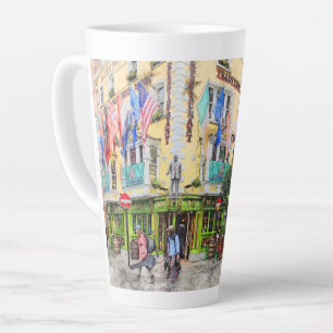 Caneca De Café Latte Este é Dublin-Irlanda