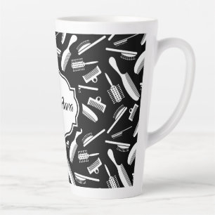 Caneca De Café Latte Estilista Personalizado