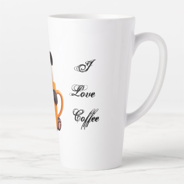 Caneca De Café Latte Estilo Sip in com Sobrecarga Cuteness!" (Direita)