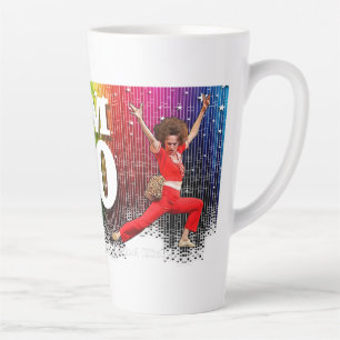 Caneca De Café Latte Estou com 50 anos Sally O'Malley Divertido Anivers