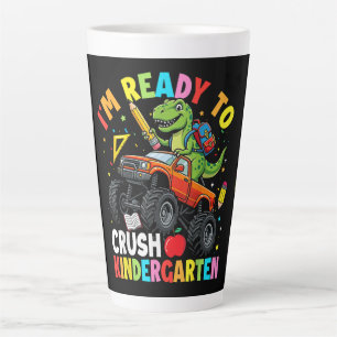 Caneca De Café Latte Estou Pronto para Detonar o Primeiro Dia do Jardim