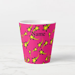 Caneca De Café Latte Estrelas do Arco-Íris a disparar Thunder_Cove