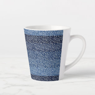 Caneca De Café Latte Estrelas no Céu