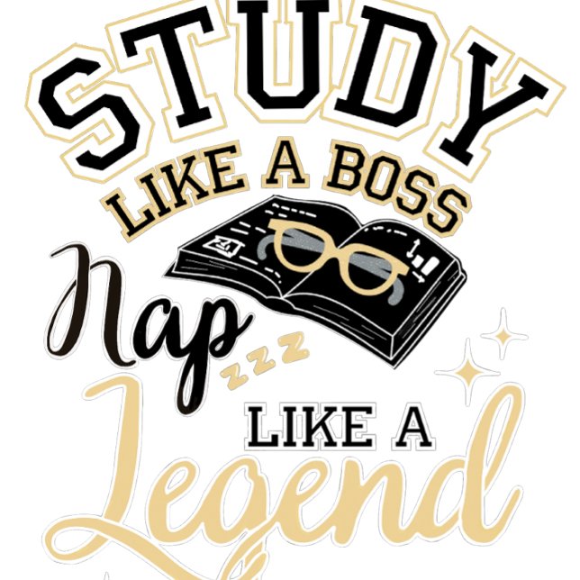 Caneca De Café Latte Estudar Como um Chefe, Dormir Como uma Lenda, Pres (Check out our matching digital planners on Etsy https://thequirkyhenstudio.etsy.com/)