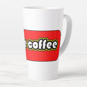 Caneca De Café Latte Eu adoro café mocha Latte Mug