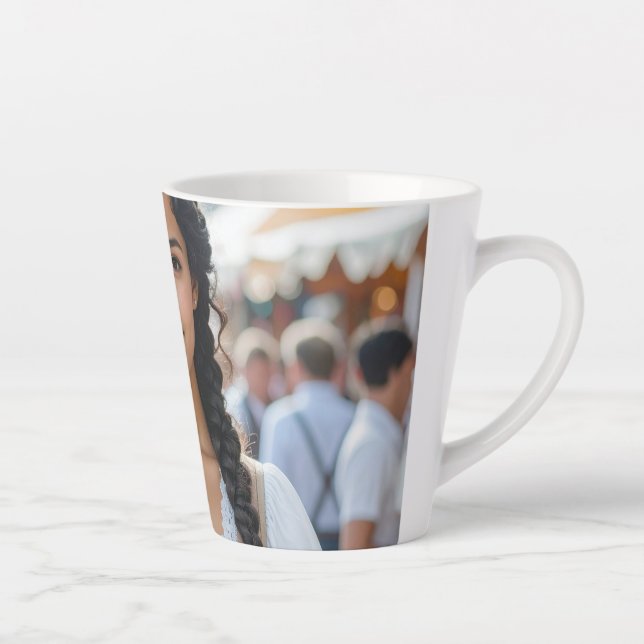 CANECA DE CAFÉ LATTE EU AMO BAVIERA (Direita)