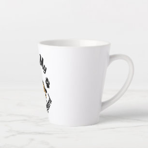 Caneca De Café Latte Eu Amo Meu German shepherd