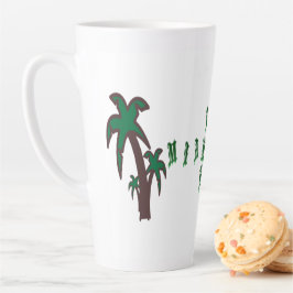 Caneca De Café Latte Eu Amo Miami Gardens Flórida