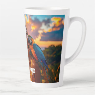 CANECA DE CAFÉ LATTE EU AMO O RIO