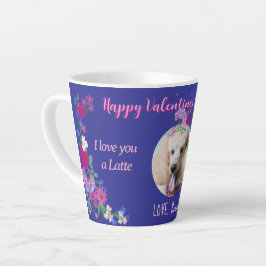 Caneca De Café Latte Eu Amo Você um Montão Personalizado Dia dos Namora
