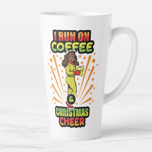 Caneca De Café Latte Eu Coloquei A Jingle No Natal De Jingle Pajama Mel (Direita)