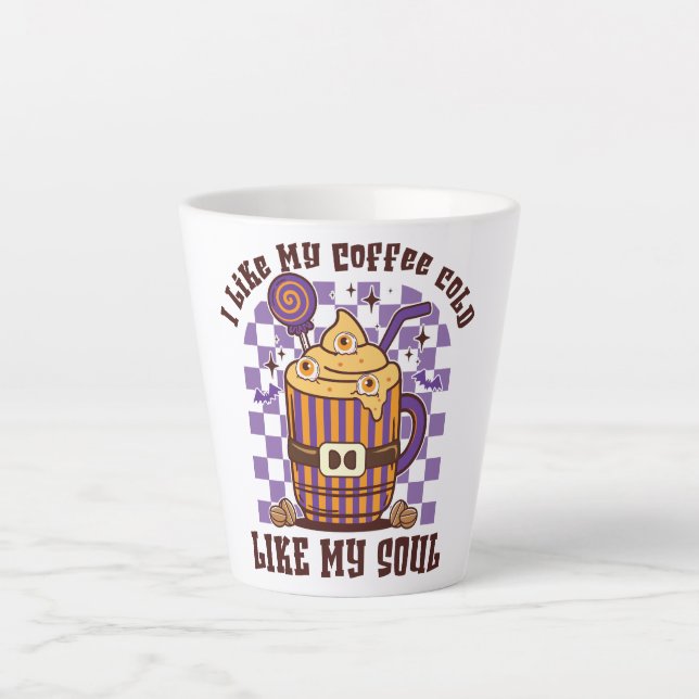 Caneca De Café Latte Eu Gosto Do Meu Café (Frente)