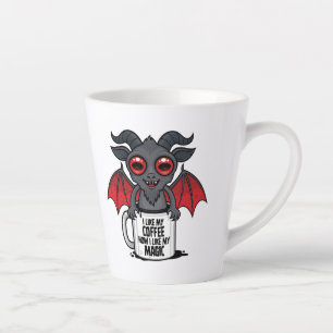 Caneca De Café Latte Eu Gosto do Meu Café Como Eu Gosto da Minha Magia