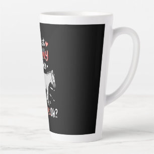 Caneca De Café Latte Eu Gosto Muito De Donkeys