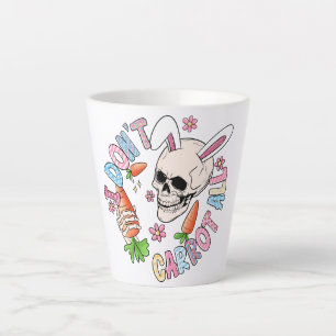 Caneca De Café Latte Eu não apodreço de jeito nenhum - Coelhinho e Pásc